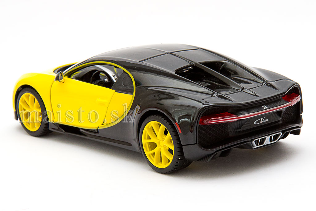 Bugatti Chiron yellow/black