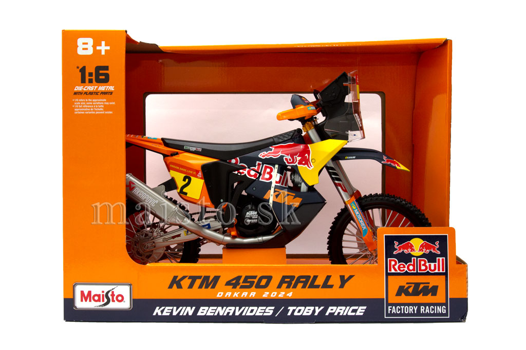 Red Bull KTM 450 Rally Dakar No.8 Toby Price