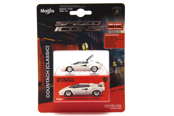 Lamborghini Countach met.white